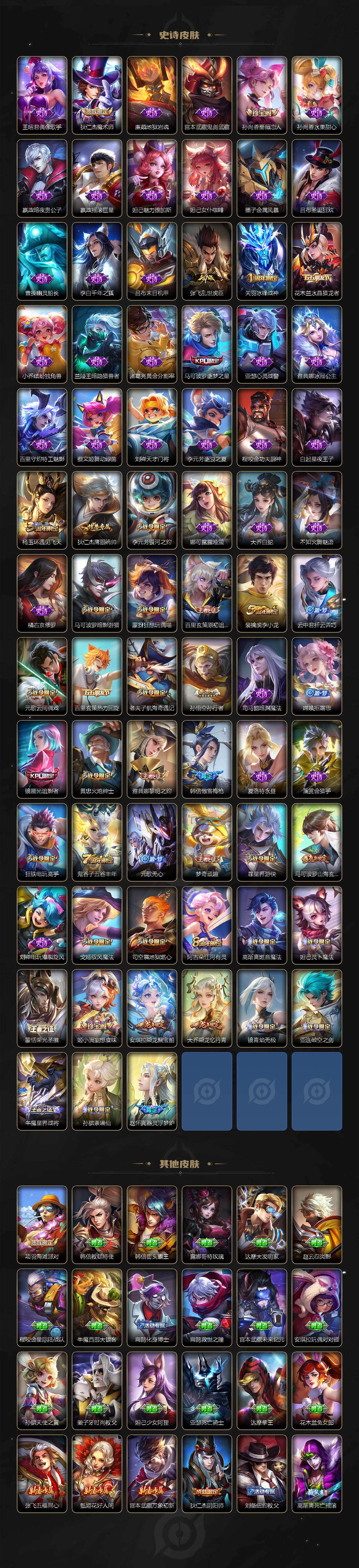 WZ03410475王者荣耀账号详情图4 WZ03410475王者荣耀账号详情图4