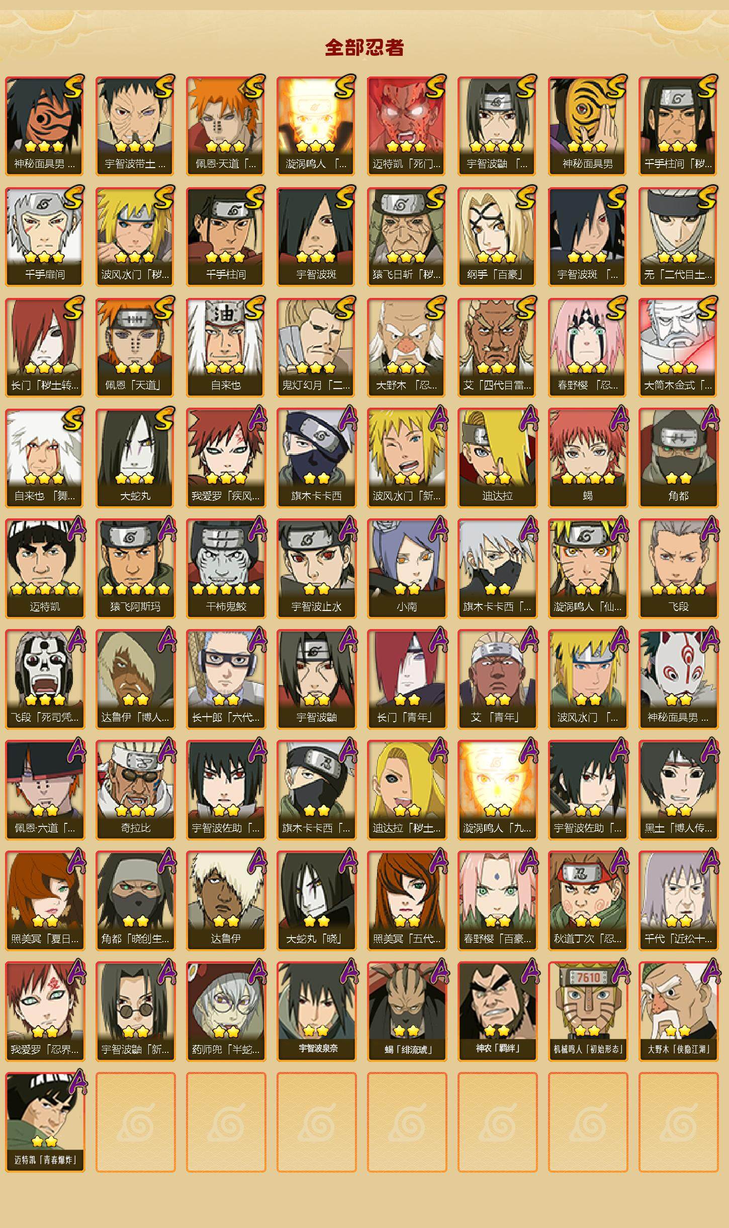 HYQM342608火影忍者账号详情图3