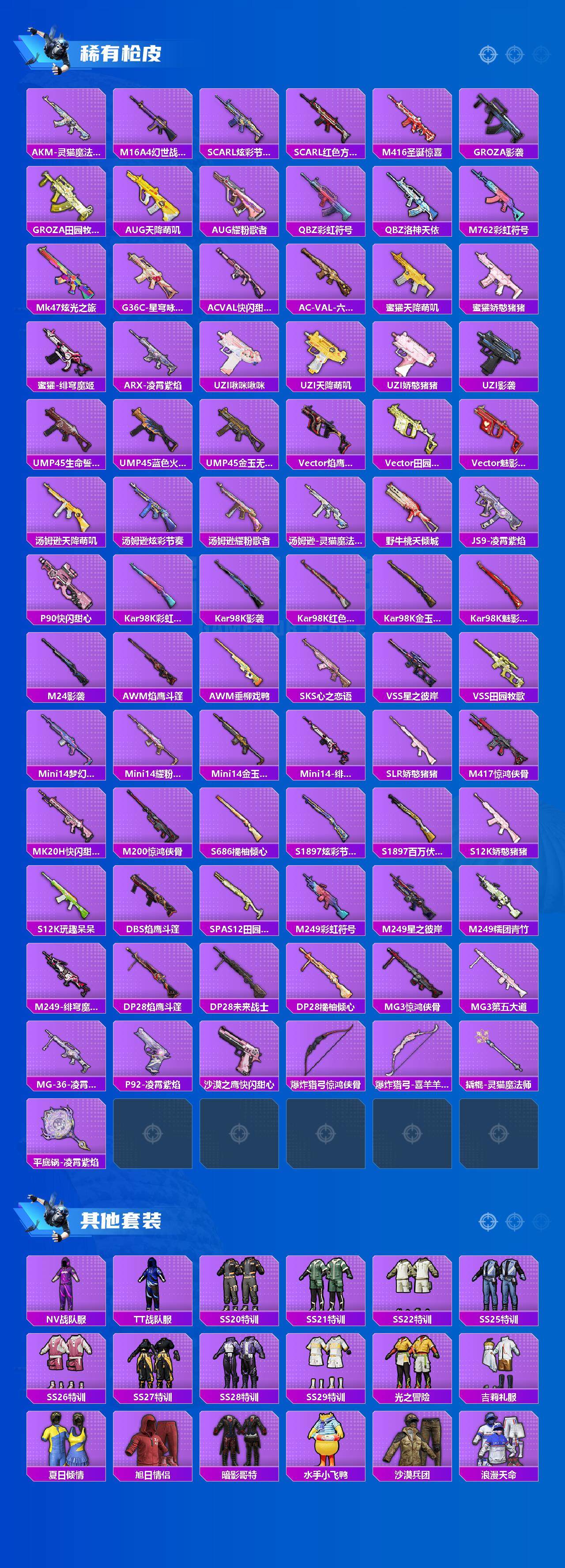 HPLFY3446214和平精英账号详情图3