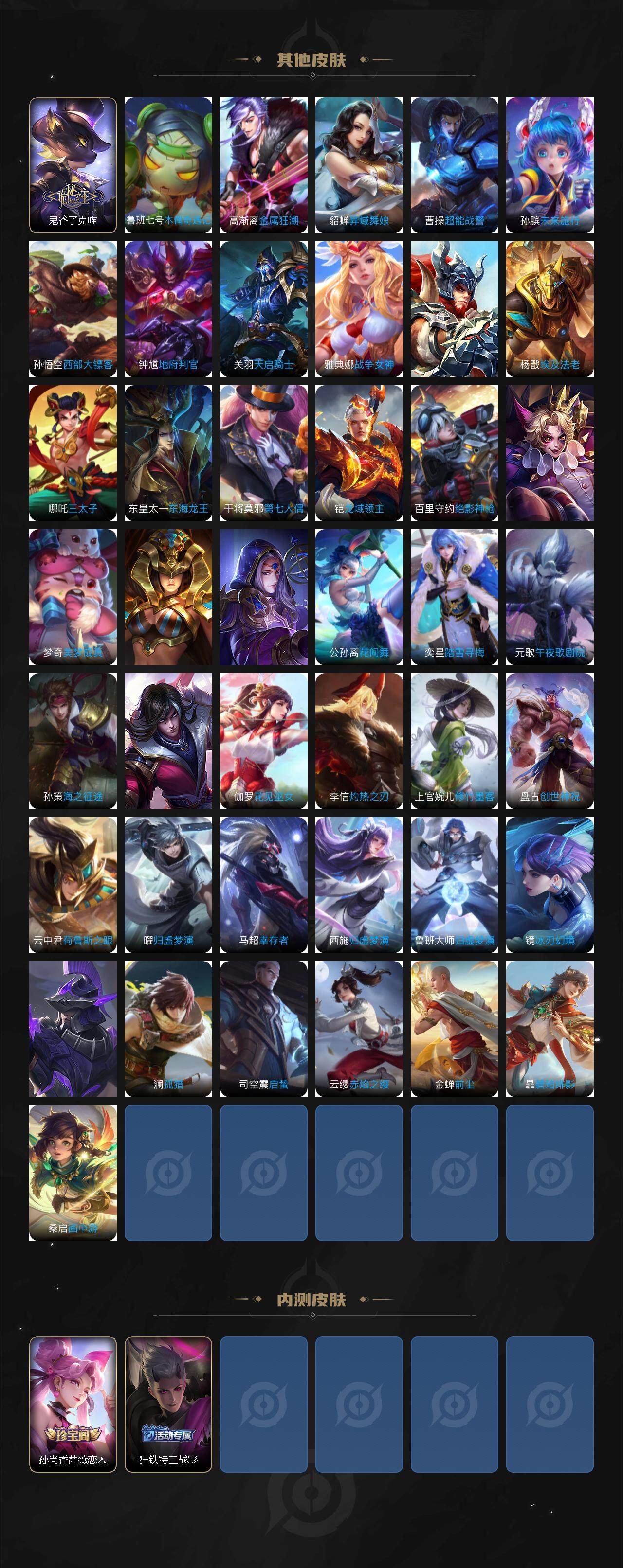 WZ03410487王者荣耀账号详情图5 WZ03410487王者荣耀账号详情图5