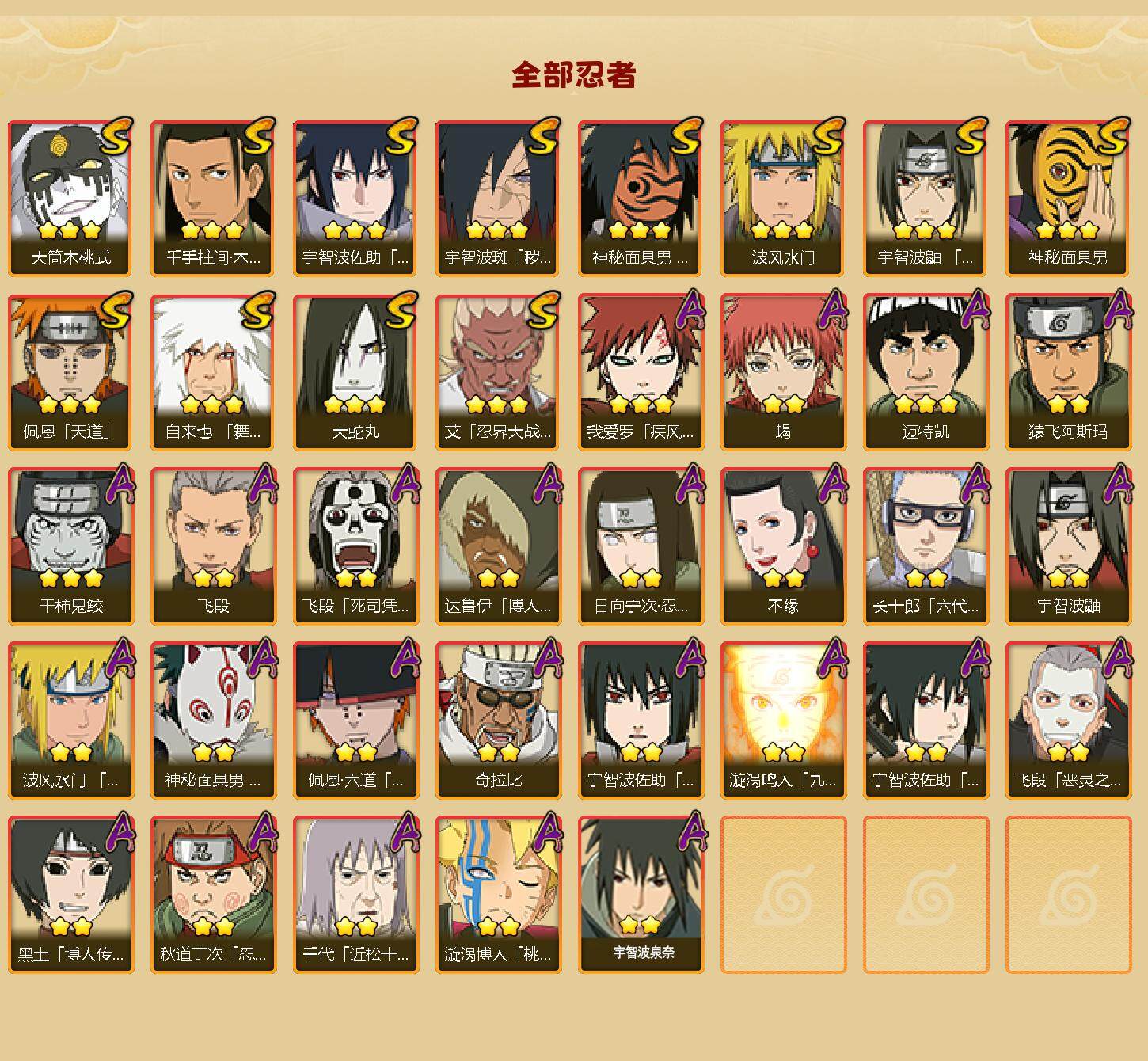 HYQM342660火影忍者账号详情图4