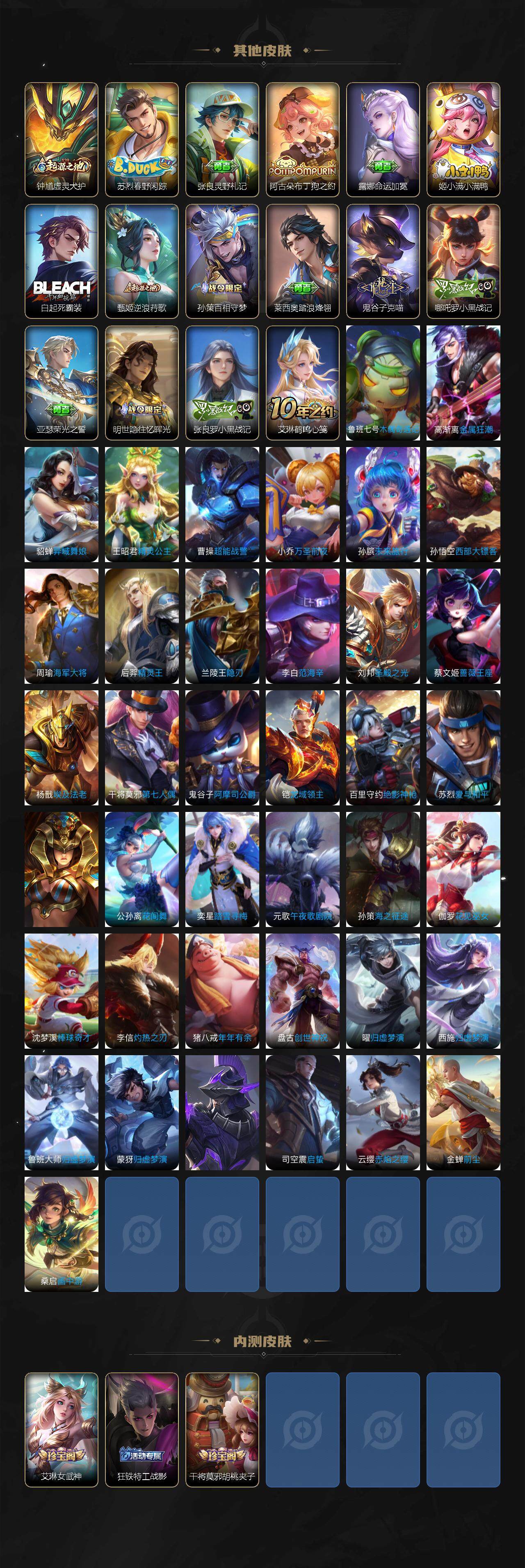 WZLE3464080王者荣耀账号详情图5 WZLE3464080王者荣耀账号详情图5