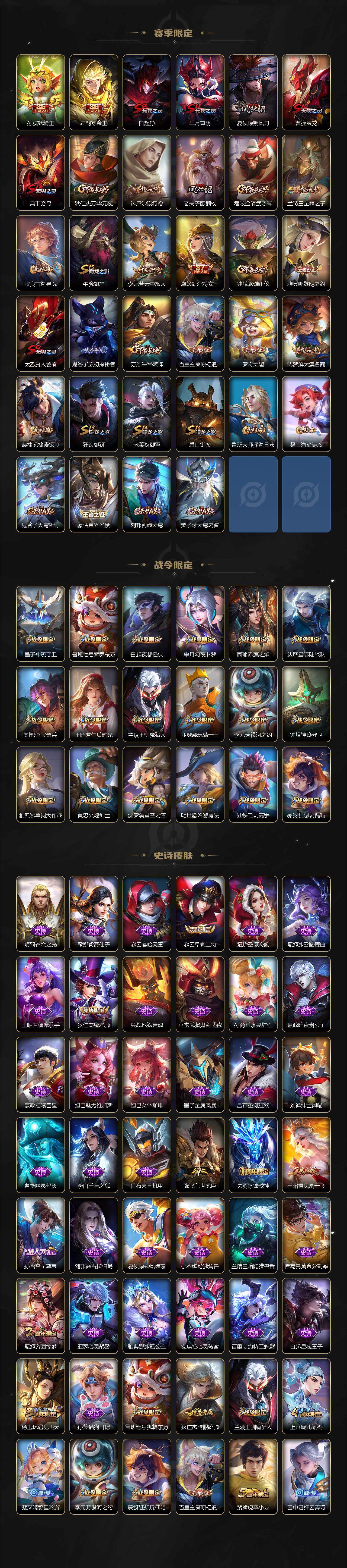 WZLE3467192王者荣耀账号详情图3