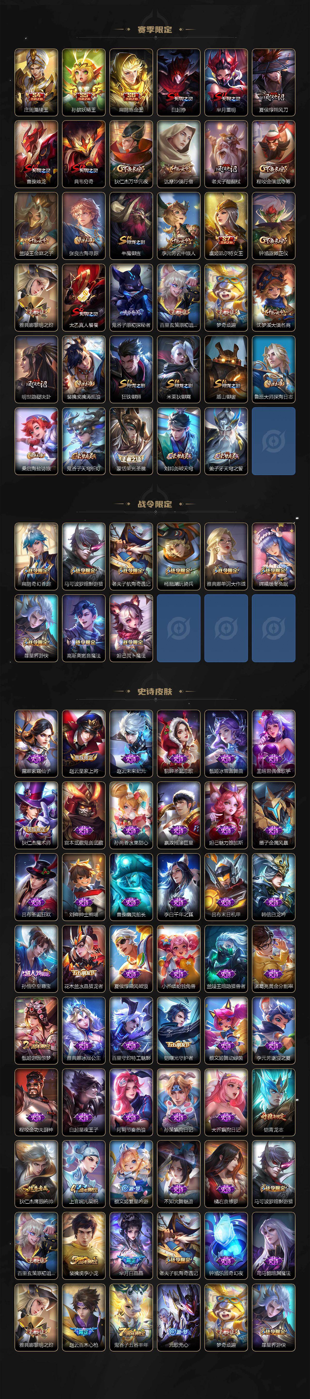 WZ03410549王者荣耀账号详情图3 WZ03410549王者荣耀账号详情图3