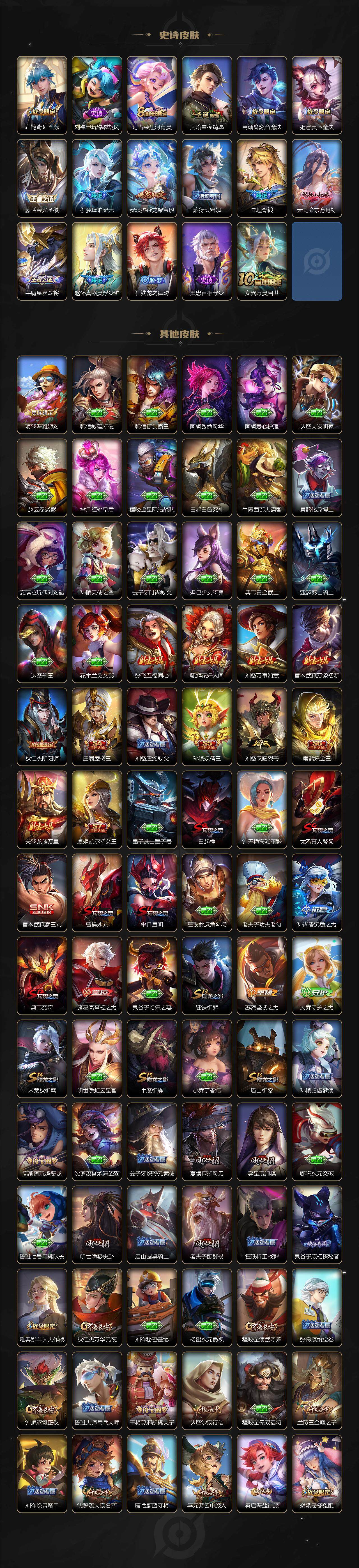 WZ03410549王者荣耀账号详情图4 WZ03410549王者荣耀账号详情图4