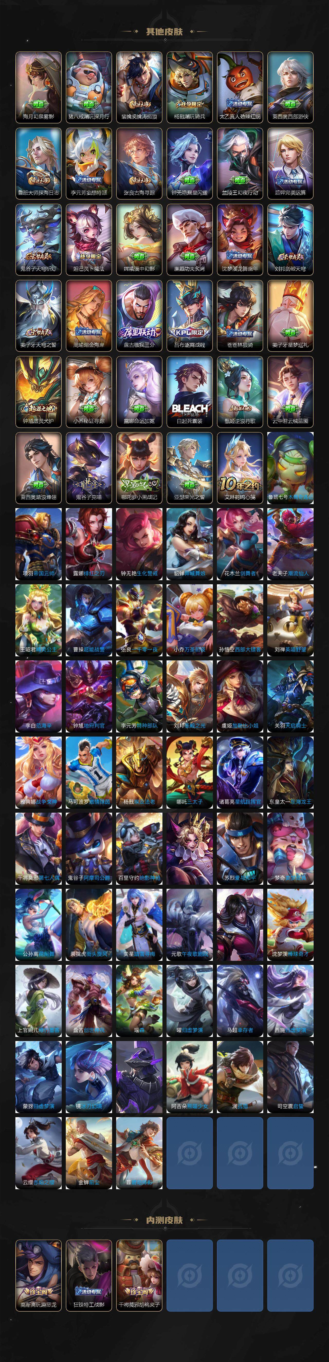 WZ03410549王者荣耀账号详情图5 WZ03410549王者荣耀账号详情图5