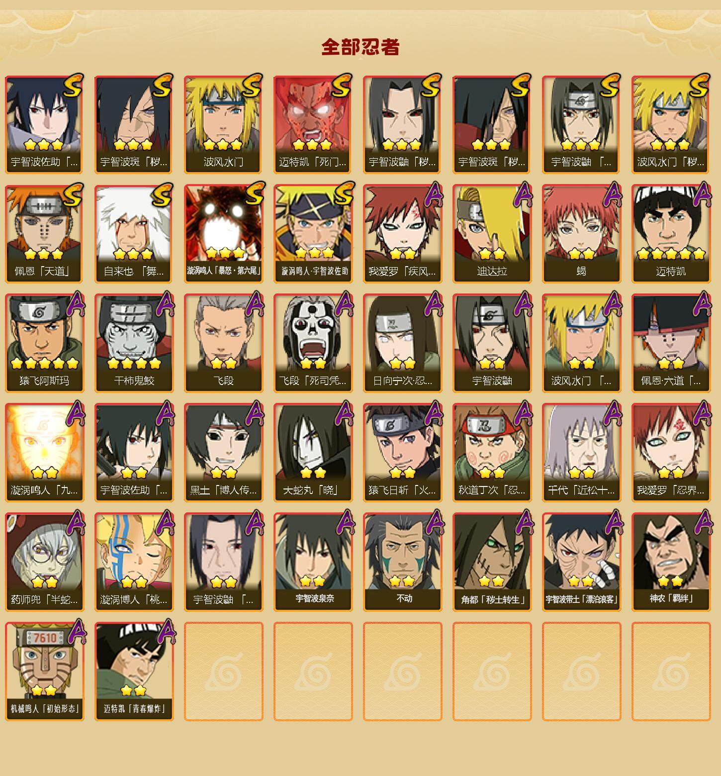 HYQM343051火影忍者账号详情图3