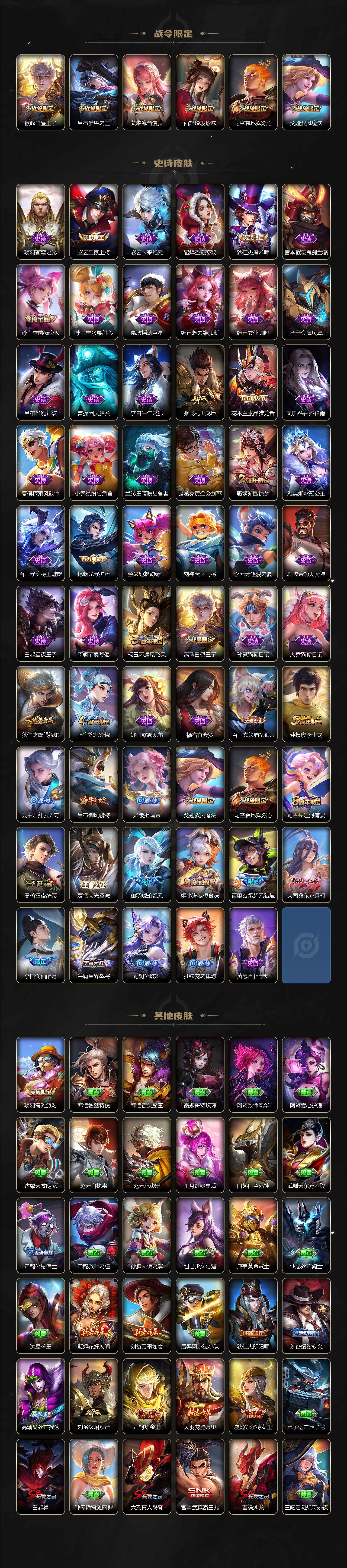 WZCMW3465669王者荣耀账号详情图3