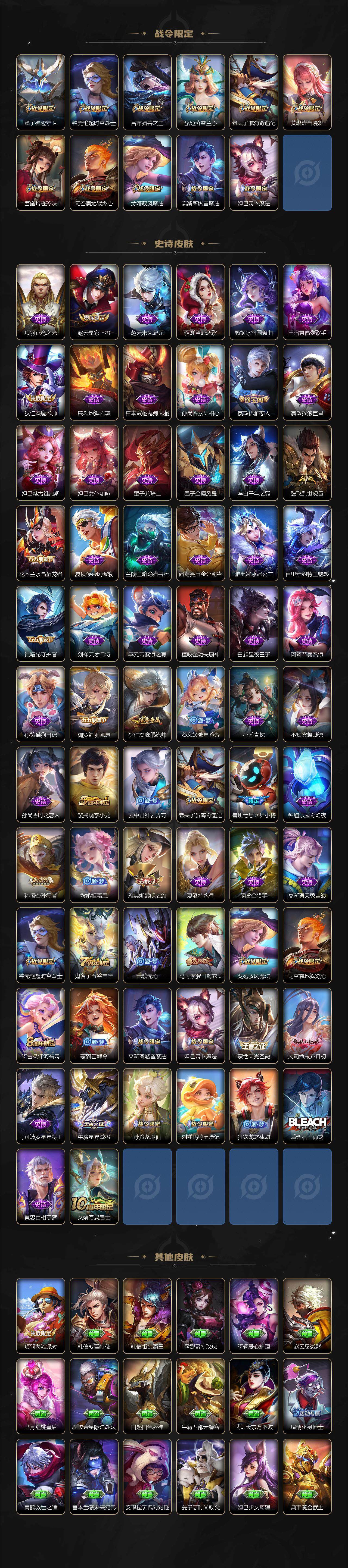 WZ03410564王者荣耀账号详情图3