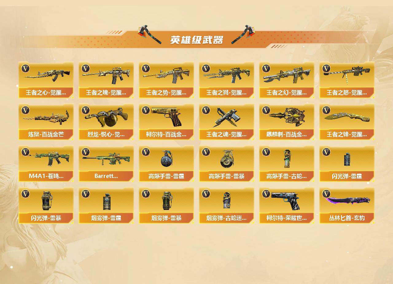 CFCMW422335穿越火线账号详情图5