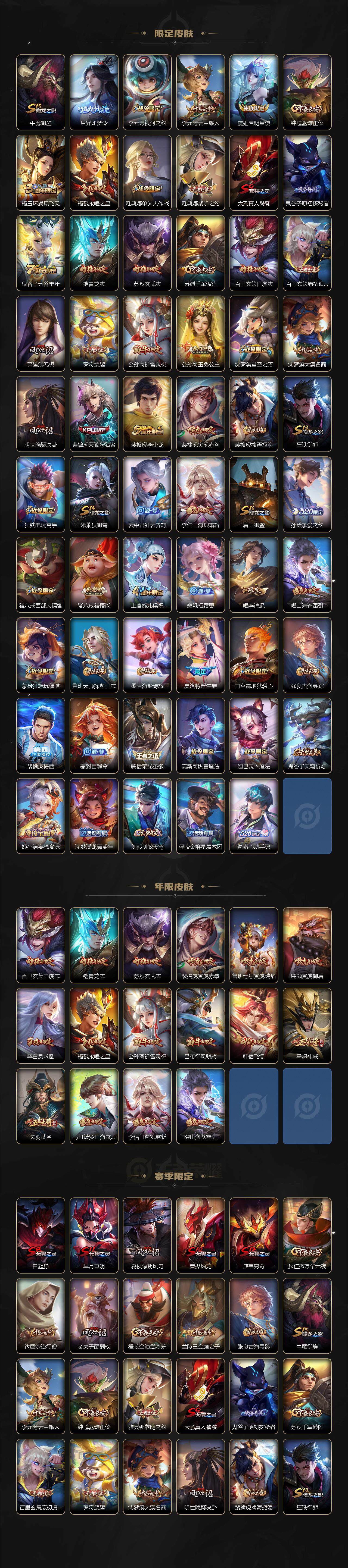 WZLE3476116王者荣耀账号详情图3