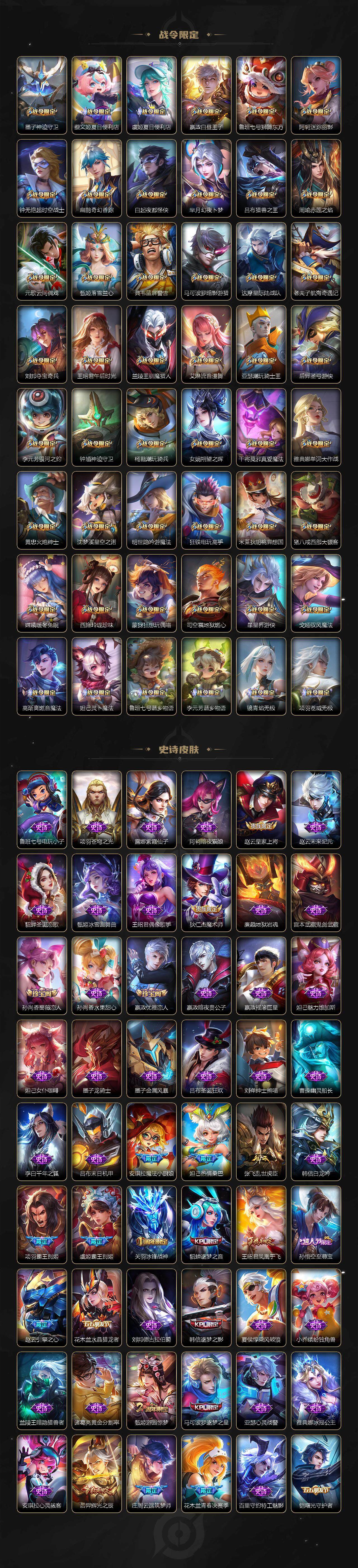 WZ03410582王者荣耀账号详情图6 WZ03410582王者荣耀账号详情图6