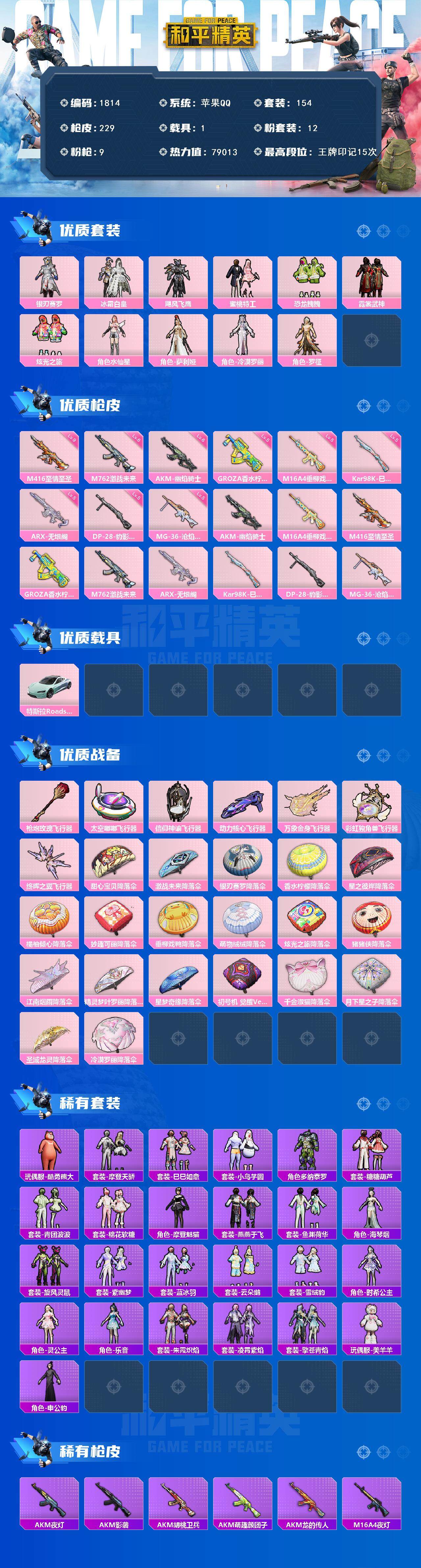 HPCMW3448075和平精英账号详情图2