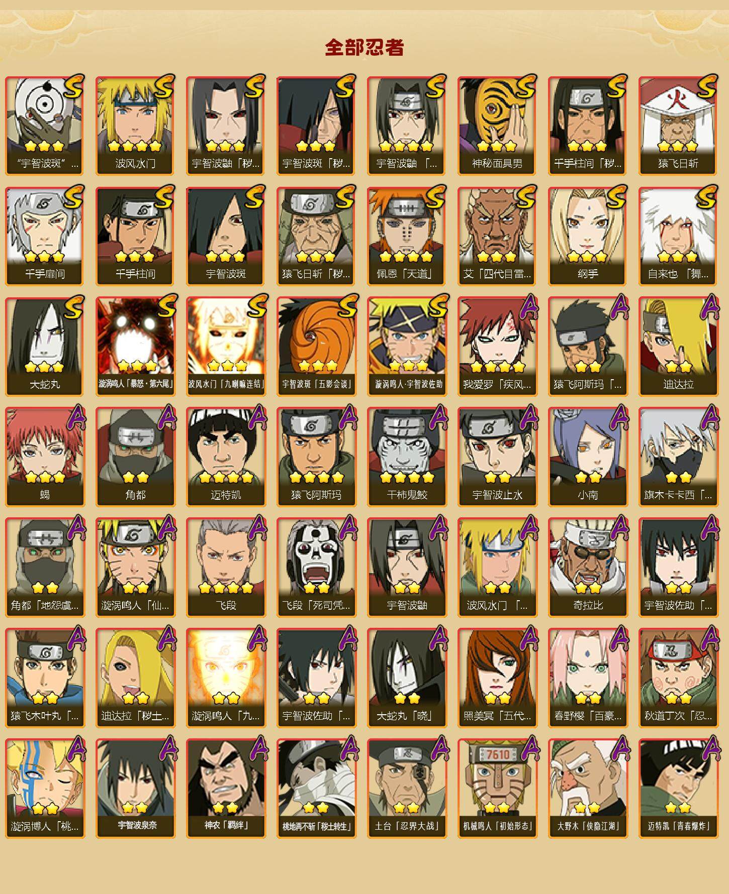 HYLFY343055火影忍者账号详情图3 HYLFY343055火影忍者账号详情图3