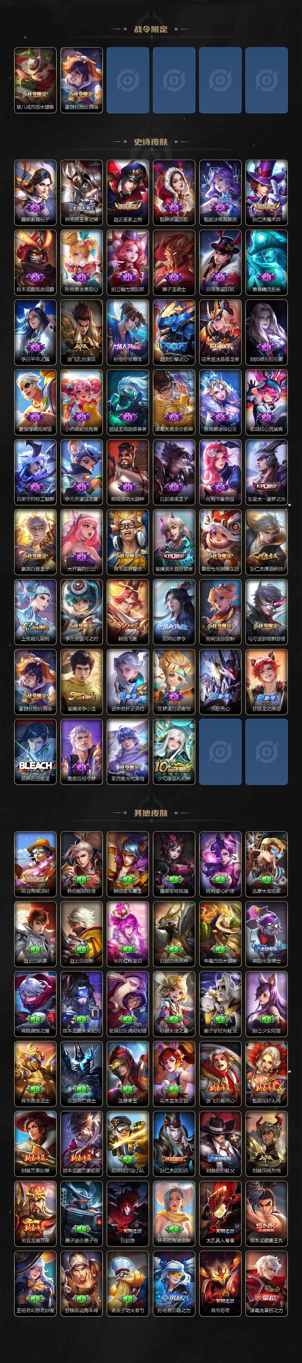 WZJZ3478017王者荣耀账号详情图4