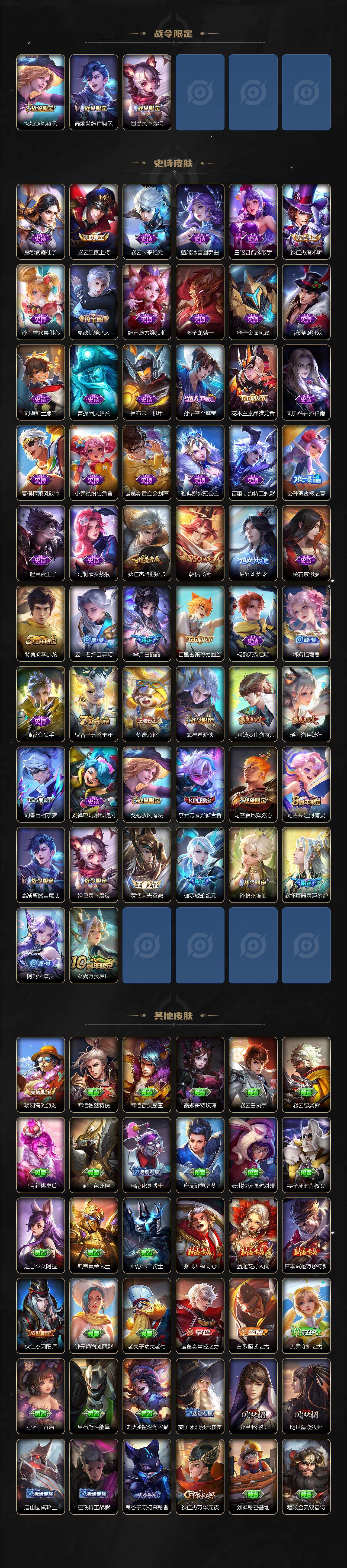 WZCMW3480927王者荣耀账号详情图3