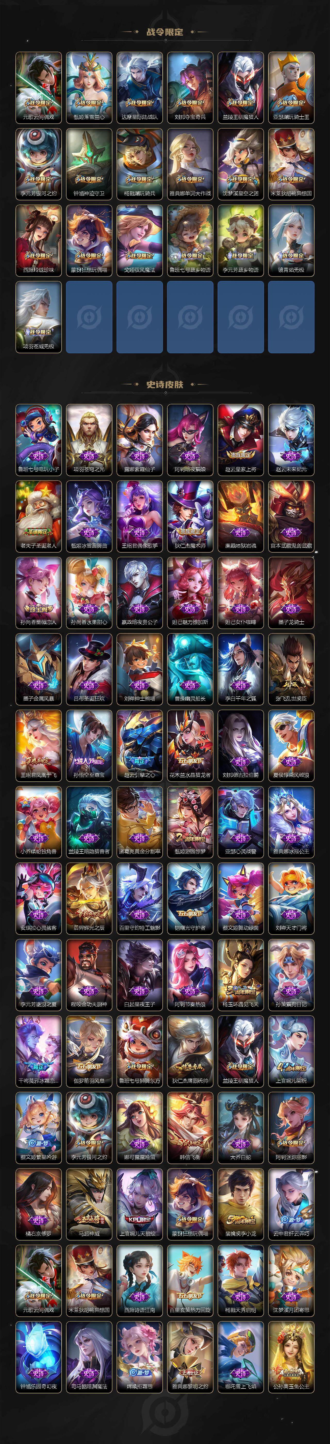 WZCMW3467419王者荣耀账号详情图4