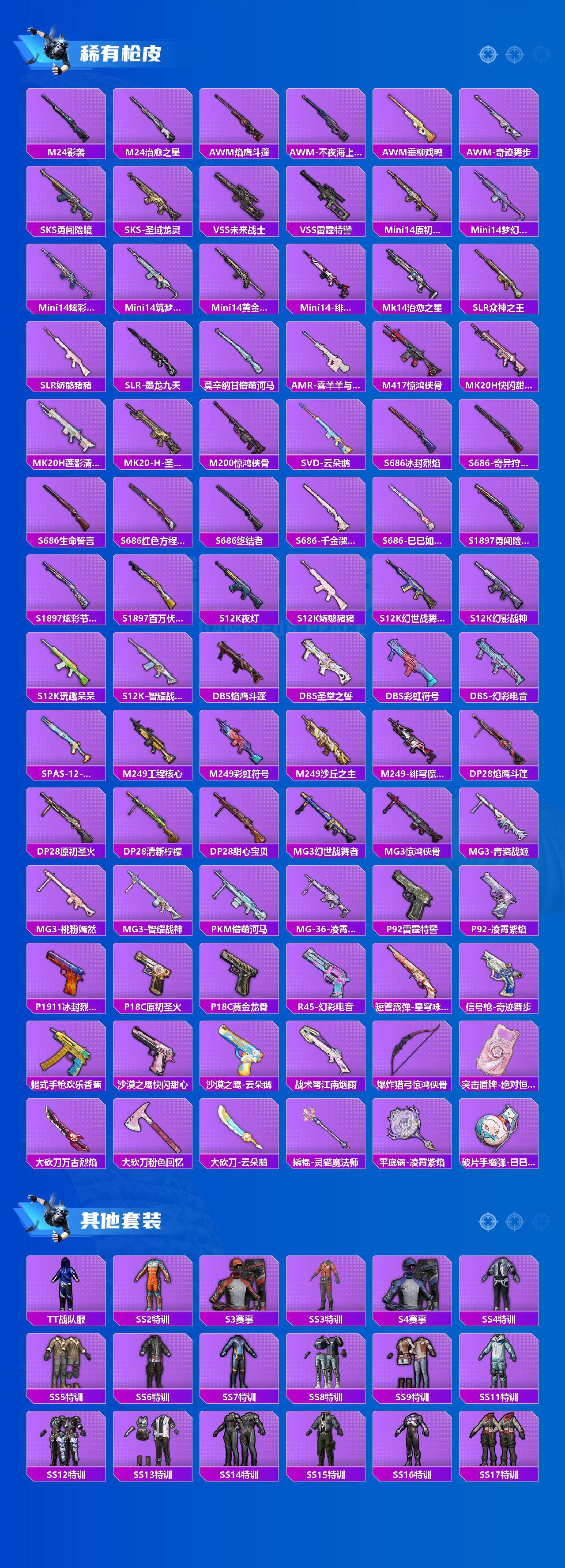 HPLE3453216和平精英账号详情图5