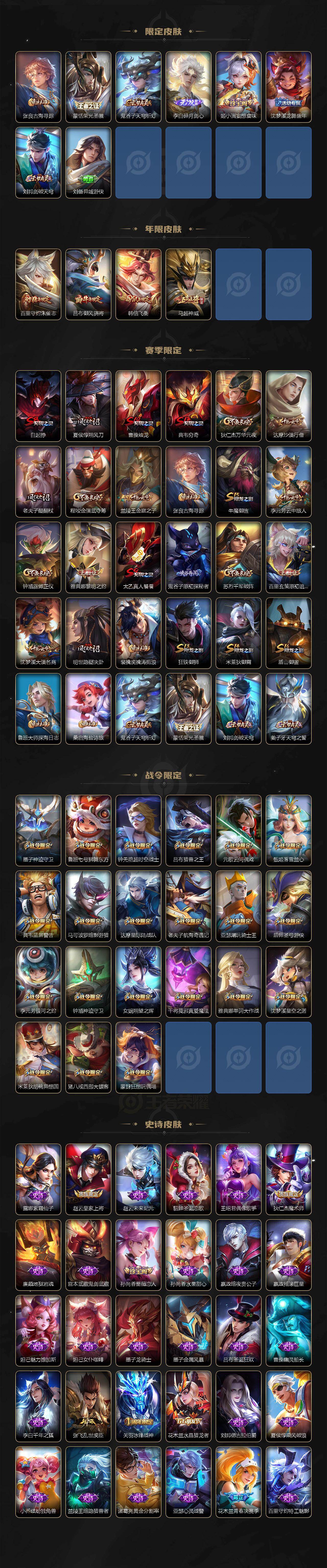 WZ03410599王者荣耀账号详情图3 WZ03410599王者荣耀账号详情图3