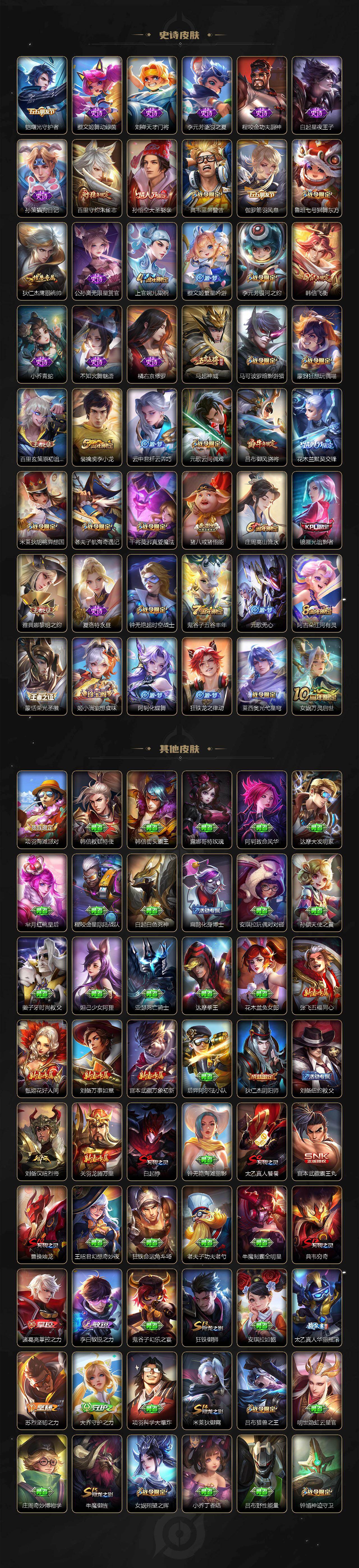 WZ03410599王者荣耀账号详情图4 WZ03410599王者荣耀账号详情图4