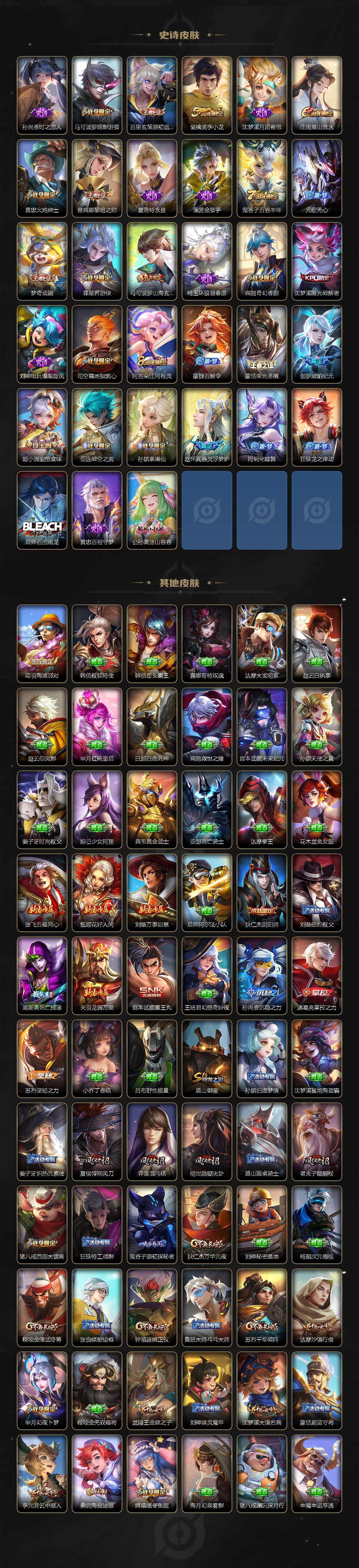 WZ03410596王者荣耀账号详情图4 WZ03410596王者荣耀账号详情图4