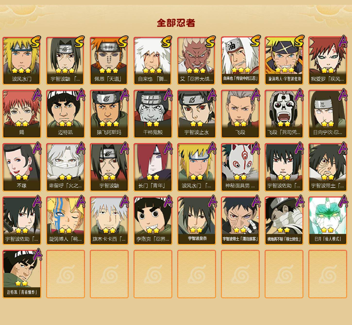 HYQM343238火影忍者账号详情图3