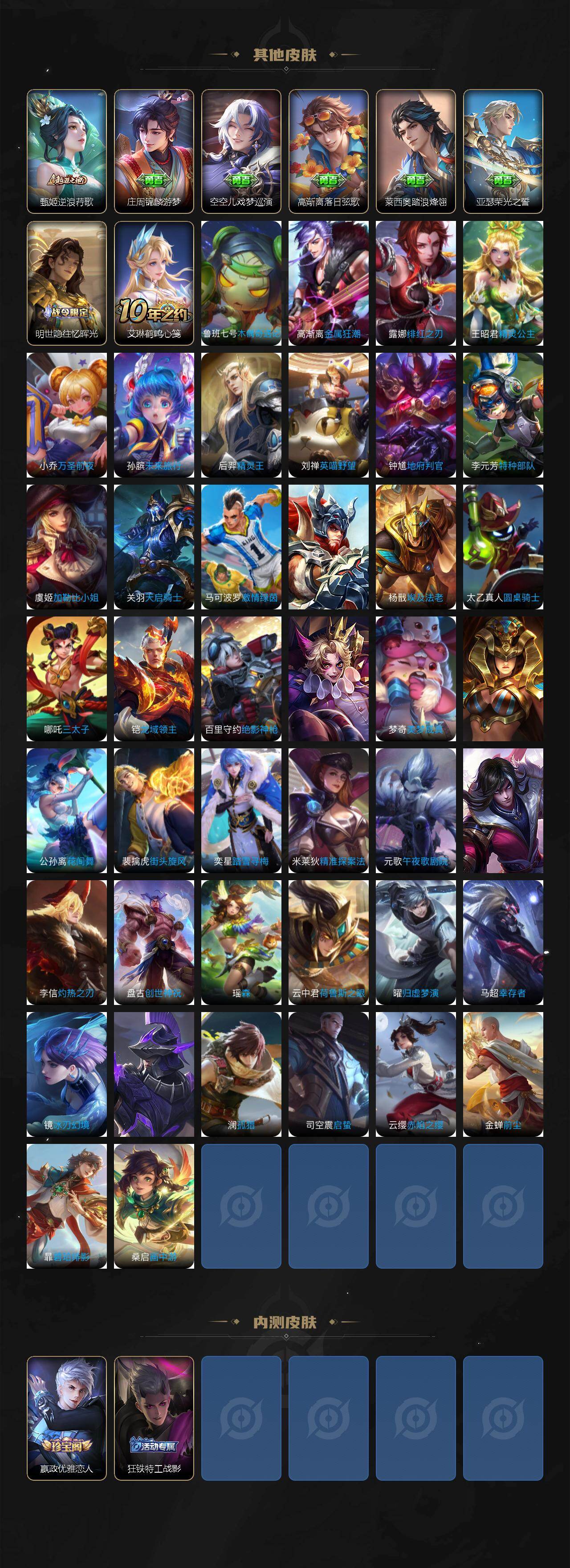 WZ03410604王者荣耀账号详情图5 WZ03410604王者荣耀账号详情图5