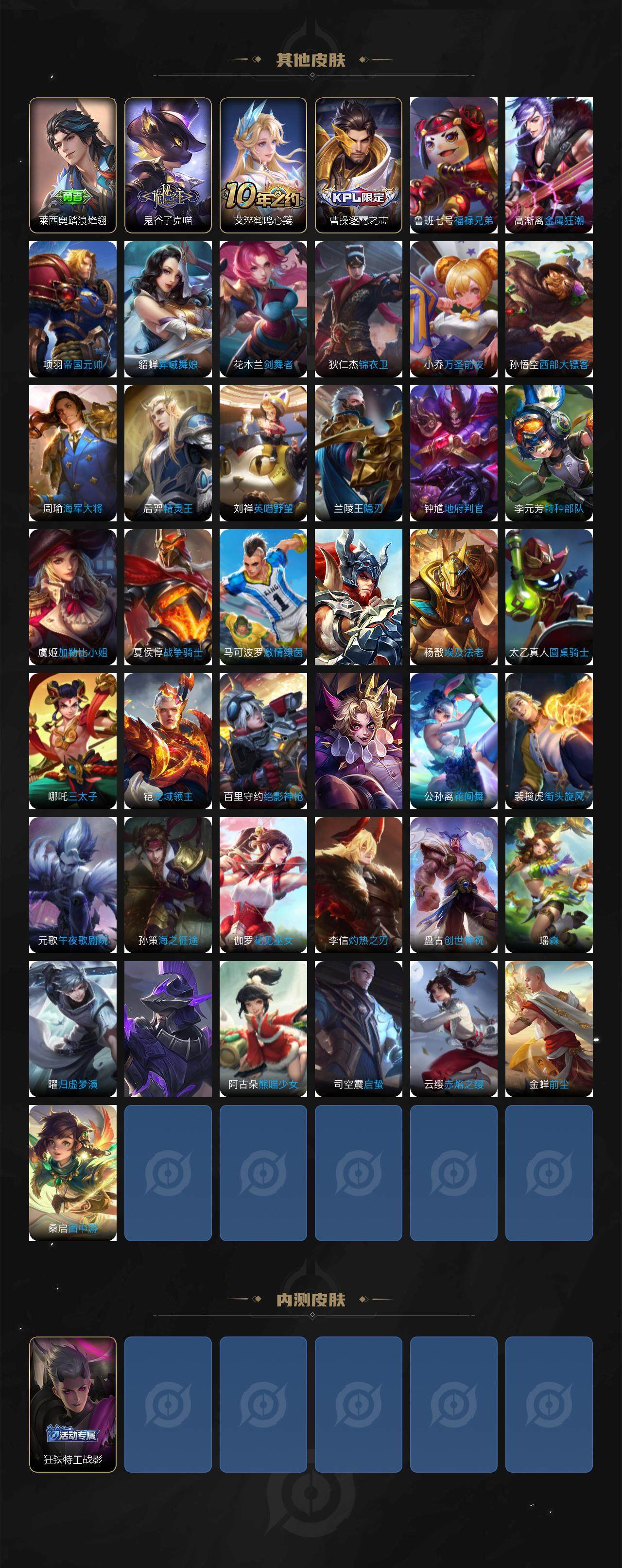 WZQM3471727王者荣耀账号详情图6