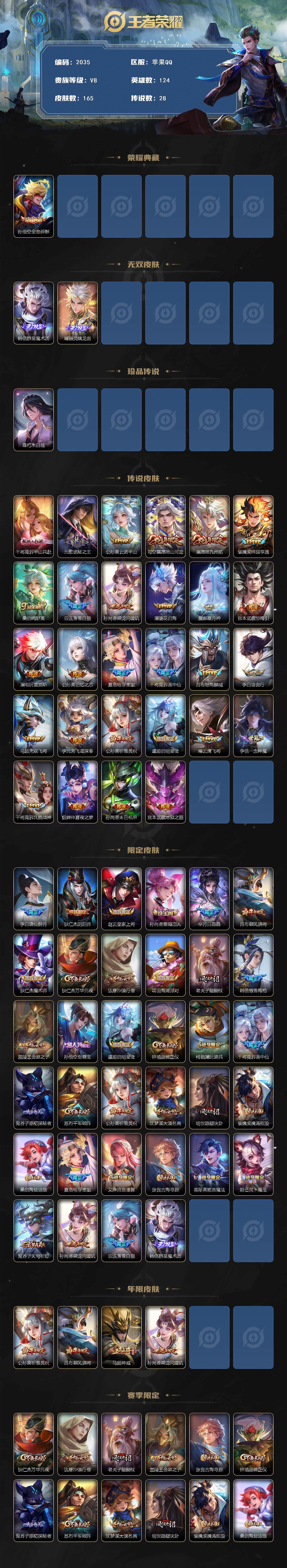 WZCMW3470961王者荣耀账号详情图3