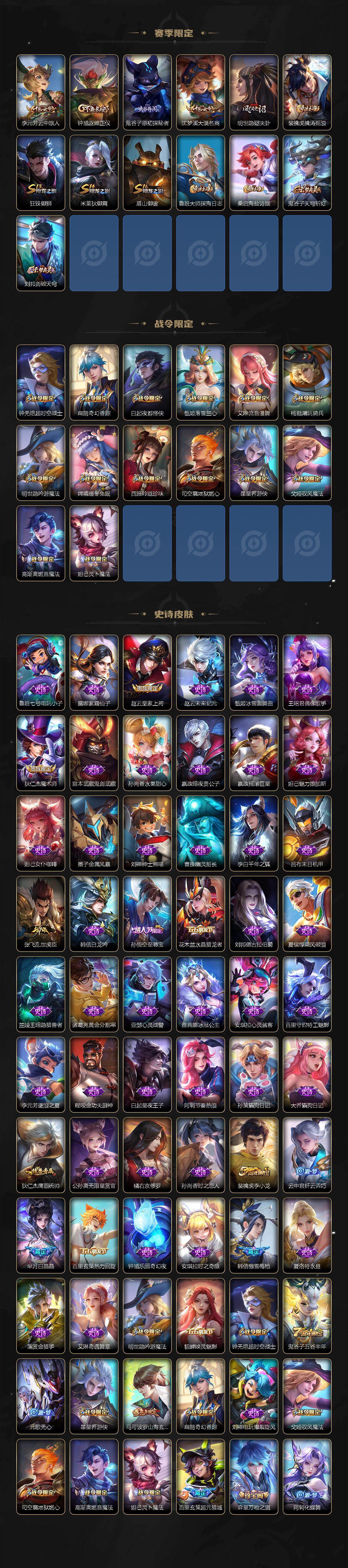 WZ03410527王者荣耀账号详情图4 WZ03410527王者荣耀账号详情图4