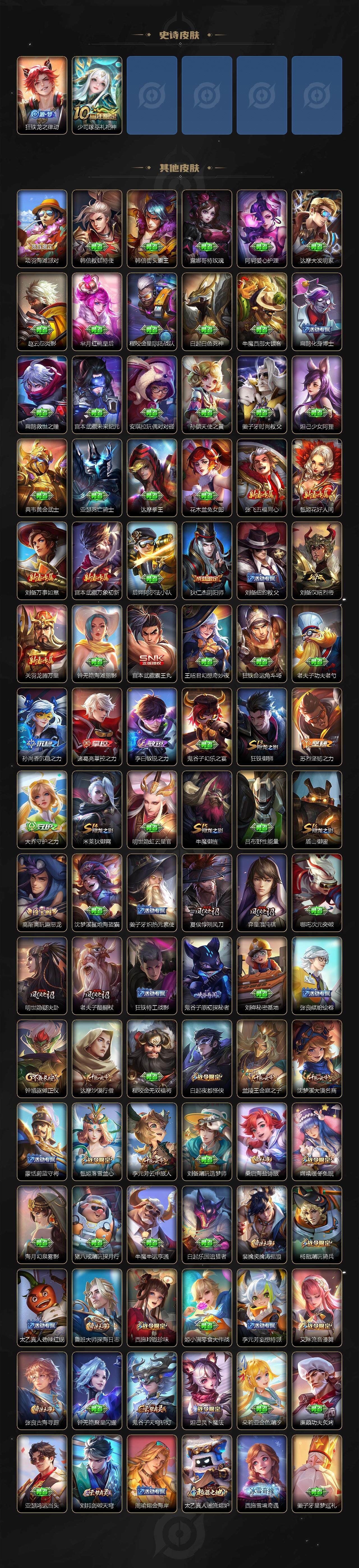 WZ03410527王者荣耀账号详情图5 WZ03410527王者荣耀账号详情图5