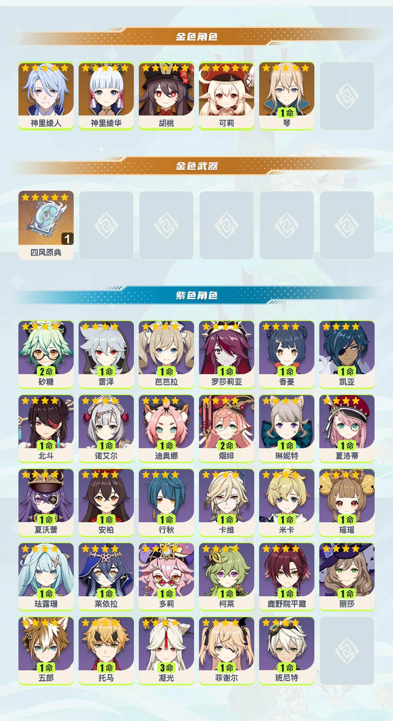 YSEY317044原神账号详情图2