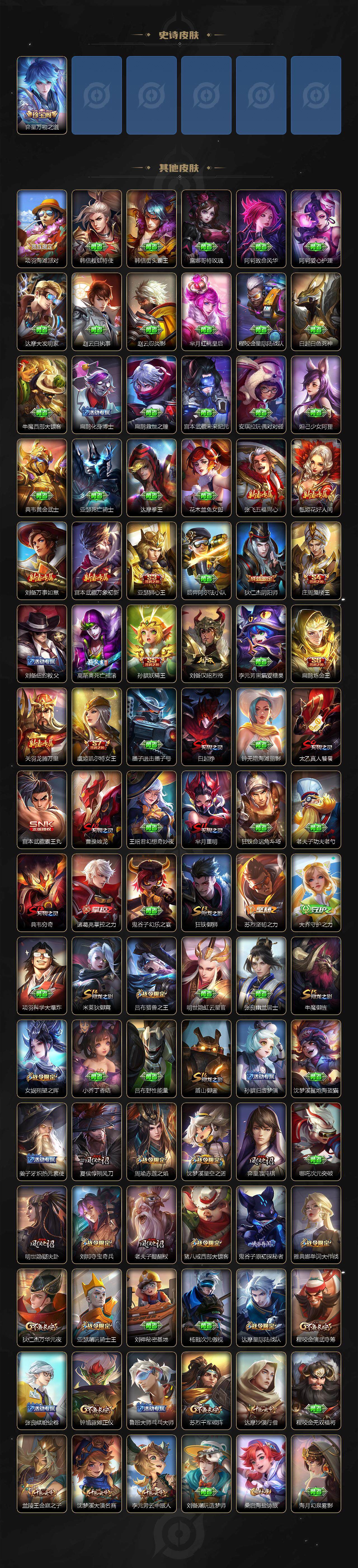 WZKG497291王者荣耀账号详情图5 WZKG497291王者荣耀账号详情图5