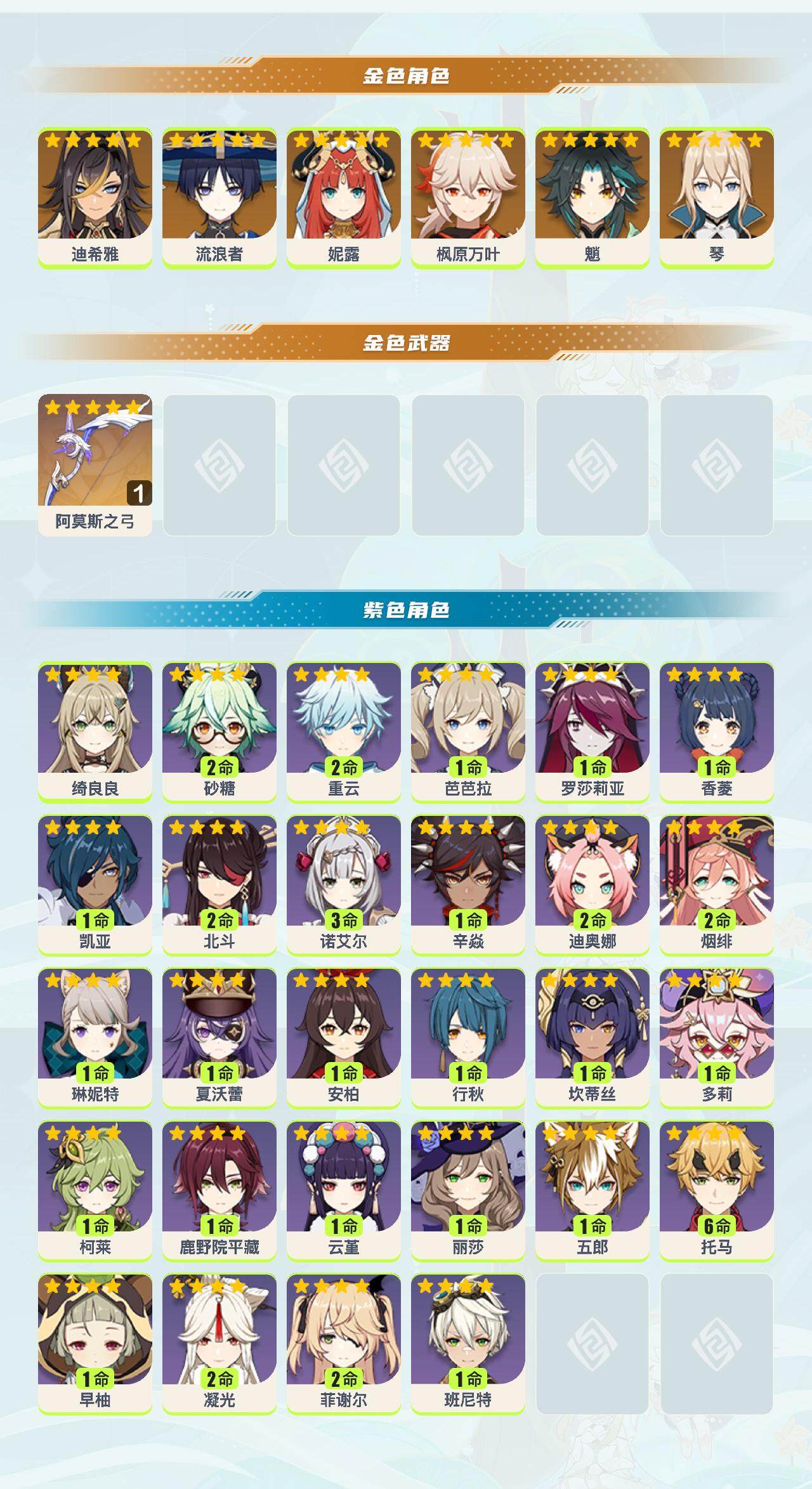 YSEY317012原神账号详情图2