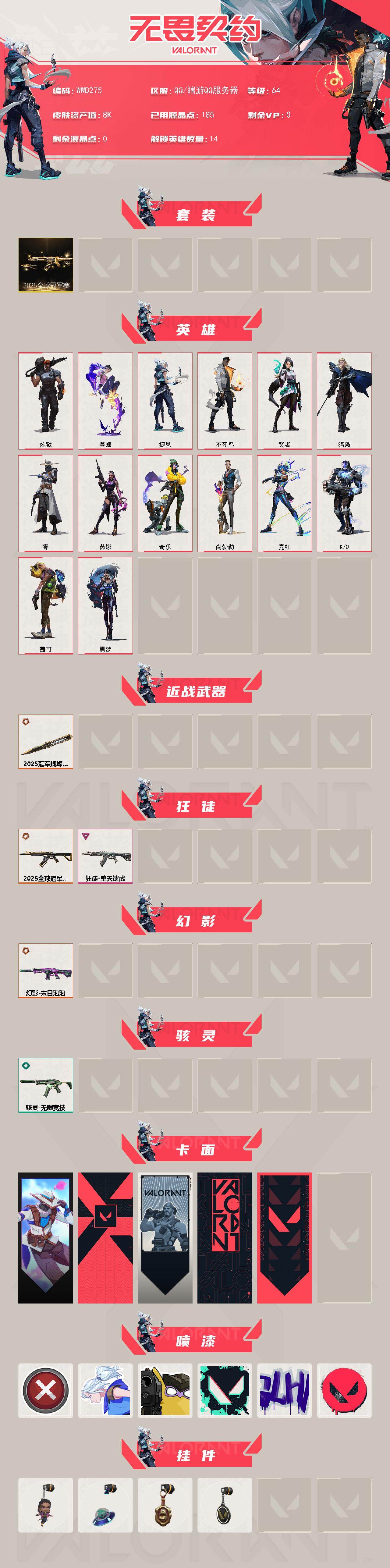 WWQEY42386无畏契约账号详情图2