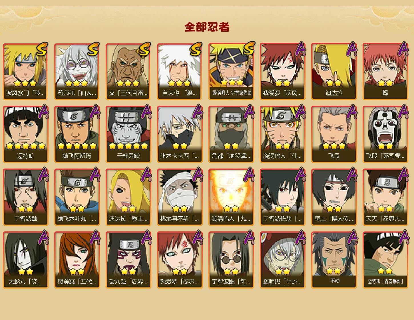 HYEY343230火影忍者账号详情图2