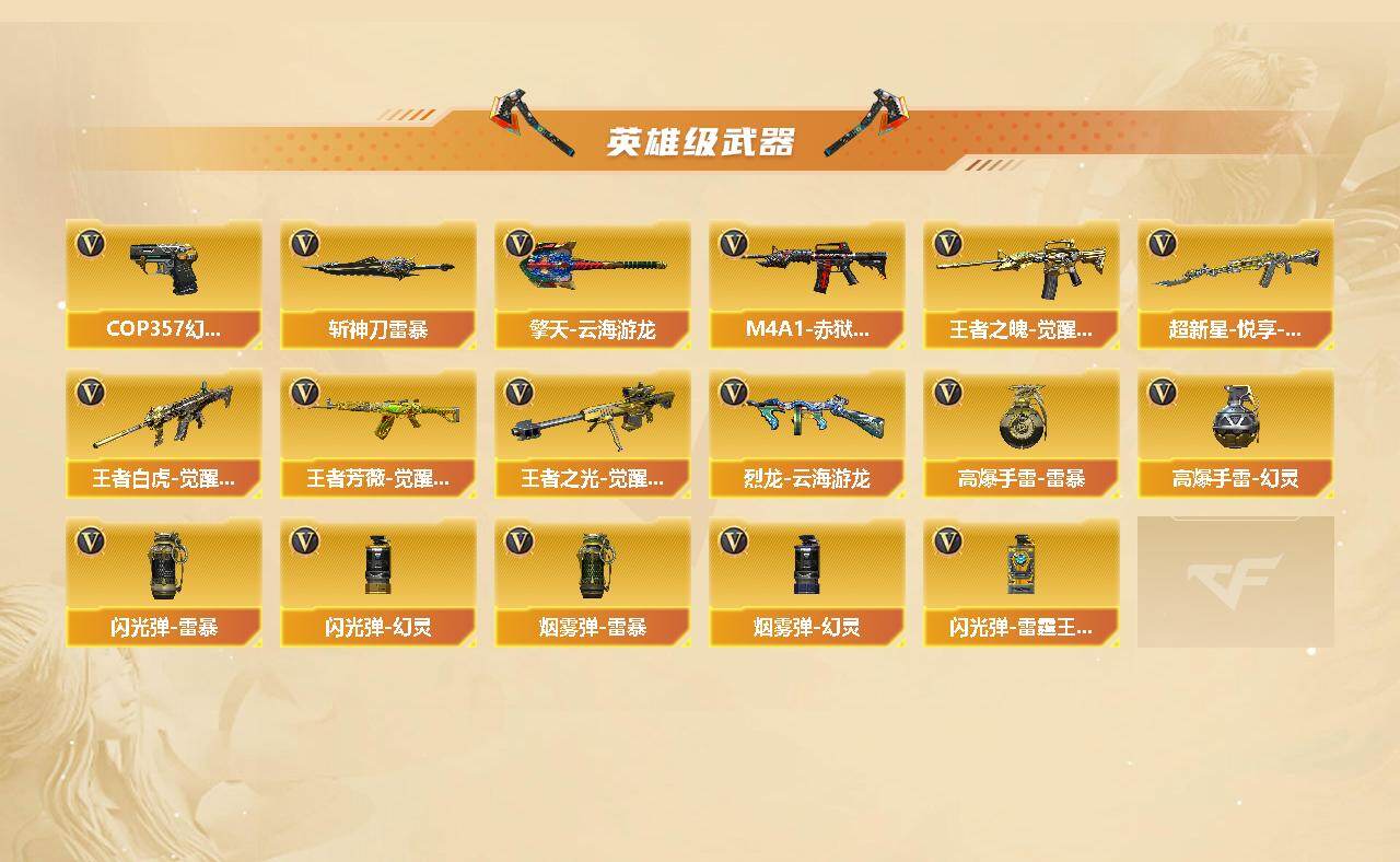 CFCMW421788穿越火线账号详情图3