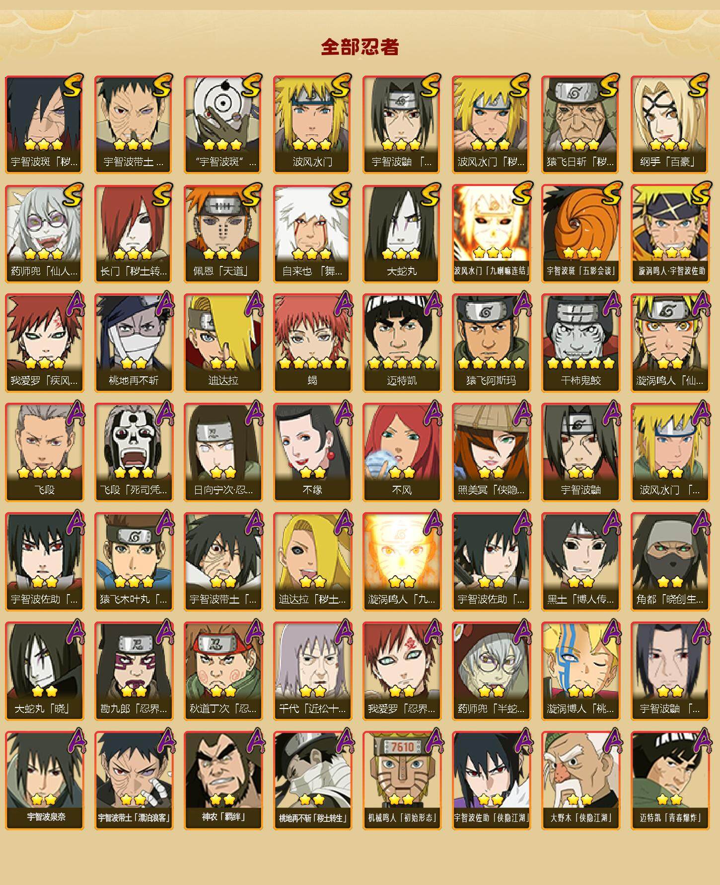 HYEY343233火影忍者账号详情图2 HYEY343233火影忍者账号详情图2