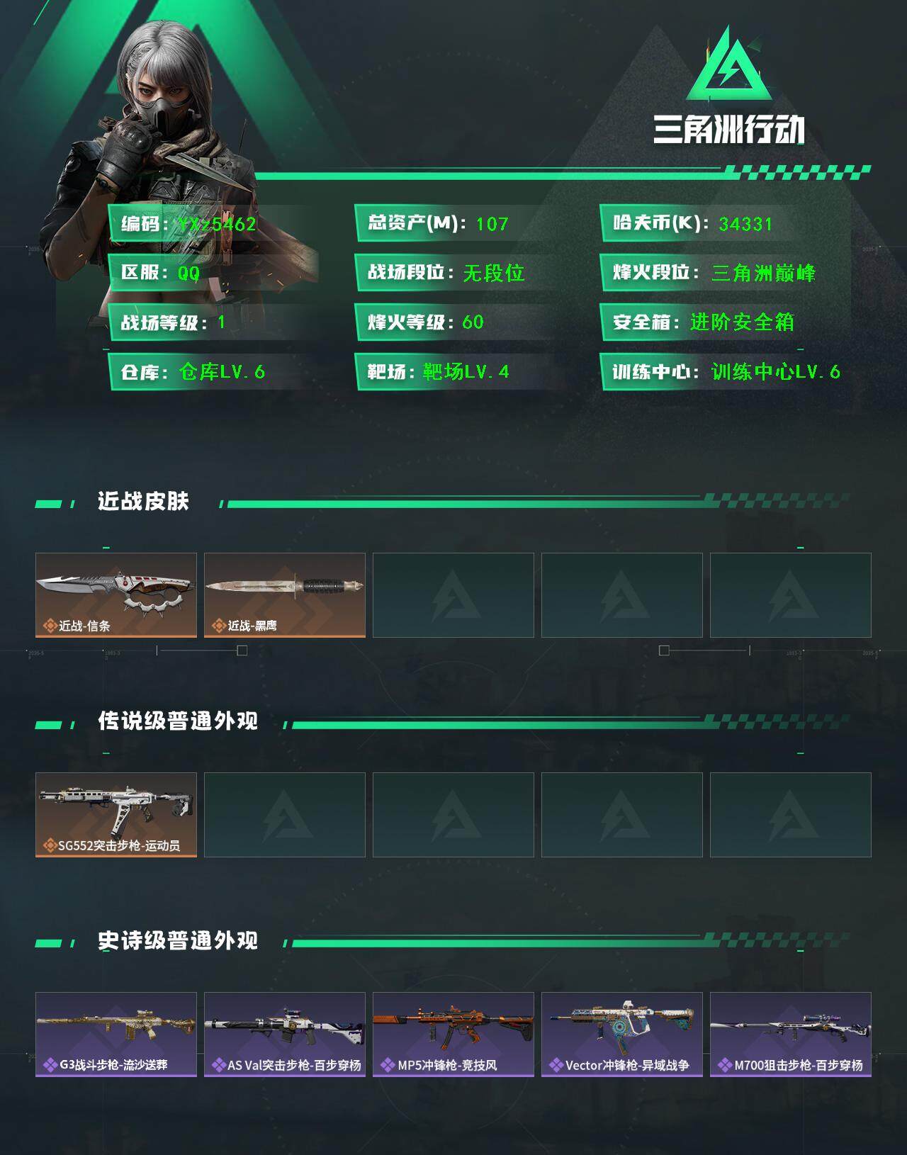 SJZCMW45429三角洲行动账号详情图2