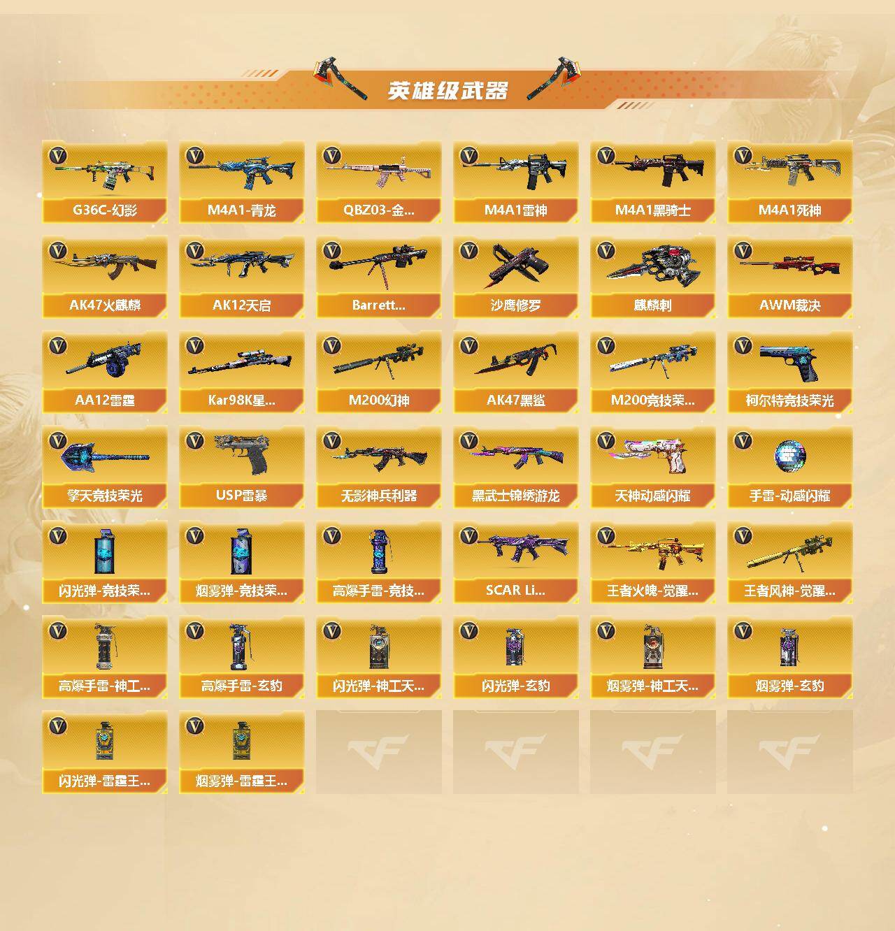 CFCMW422127穿越火线账号详情图3