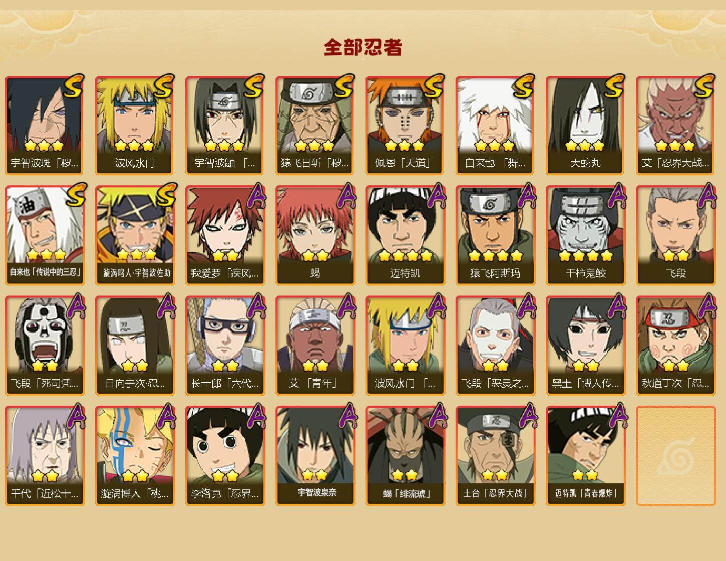 HYLFY343274火影忍者账号详情图2