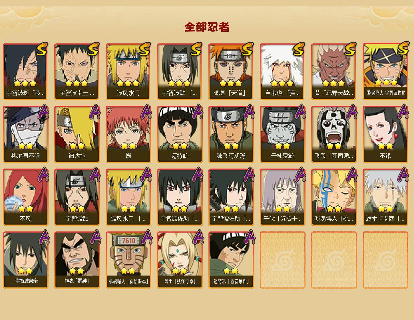 HYLFY343321火影忍者账号详情图3