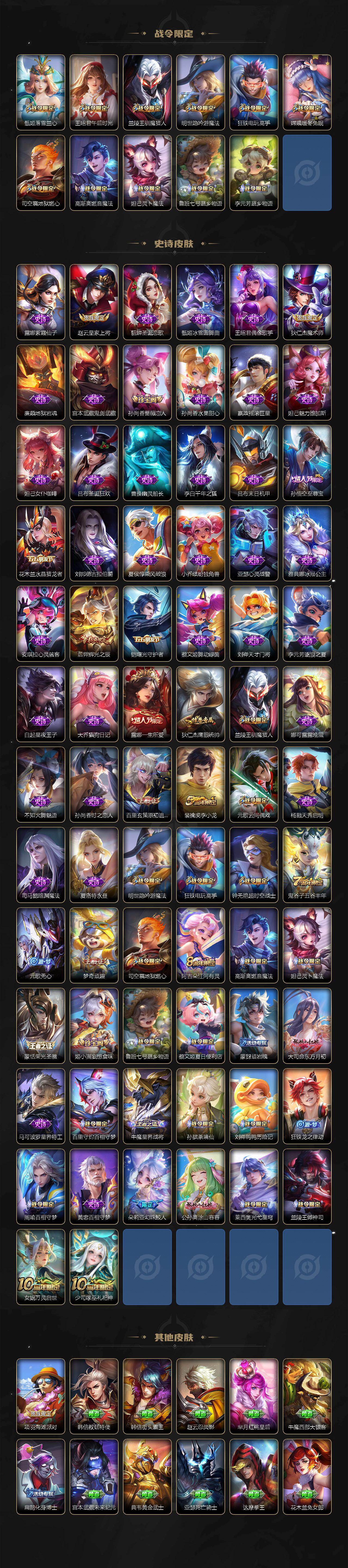 WZXS453108王者荣耀账号详情图3 WZXS453108王者荣耀账号详情图3