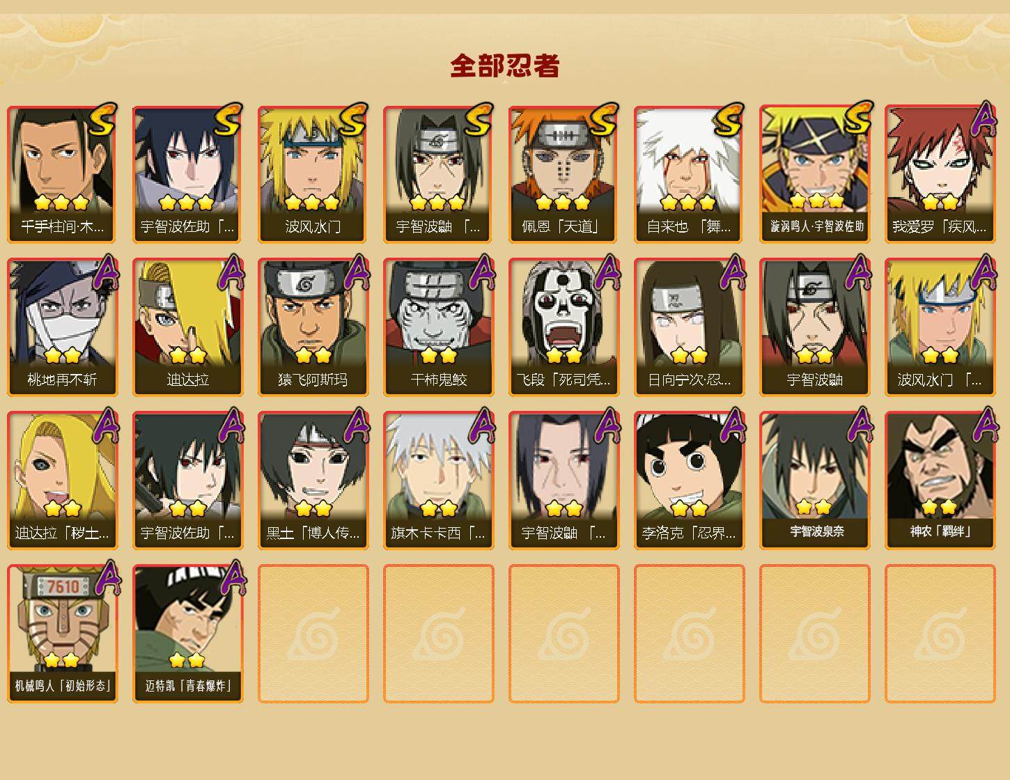 HYEY343651火影忍者账号详情图3