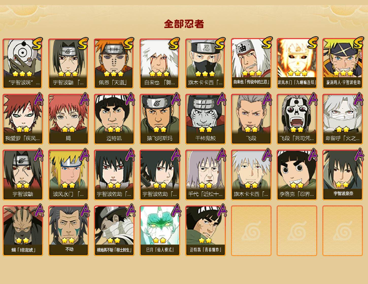 HYEY343765火影忍者账号详情图2