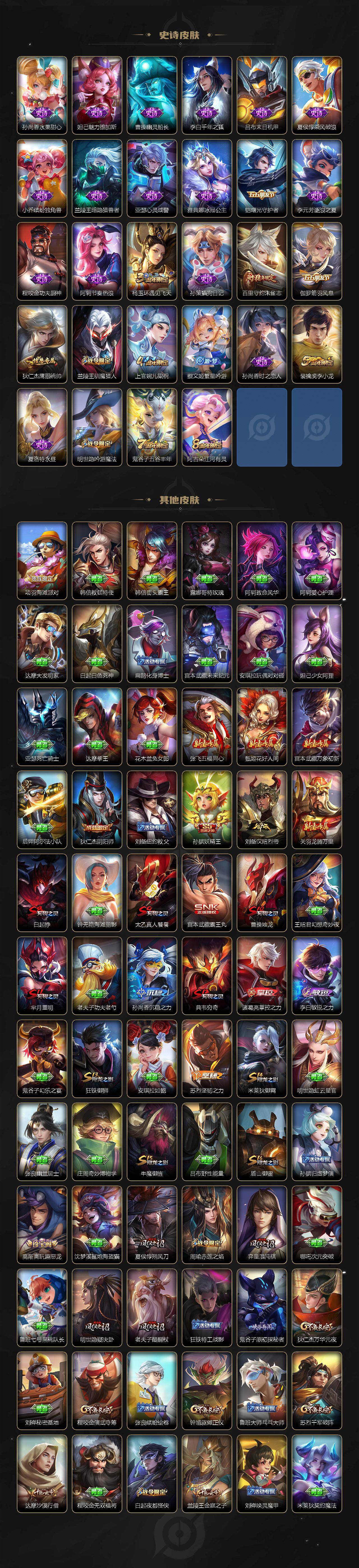 WZJZ3484085王者荣耀账号详情图3 WZJZ3484085王者荣耀账号详情图3