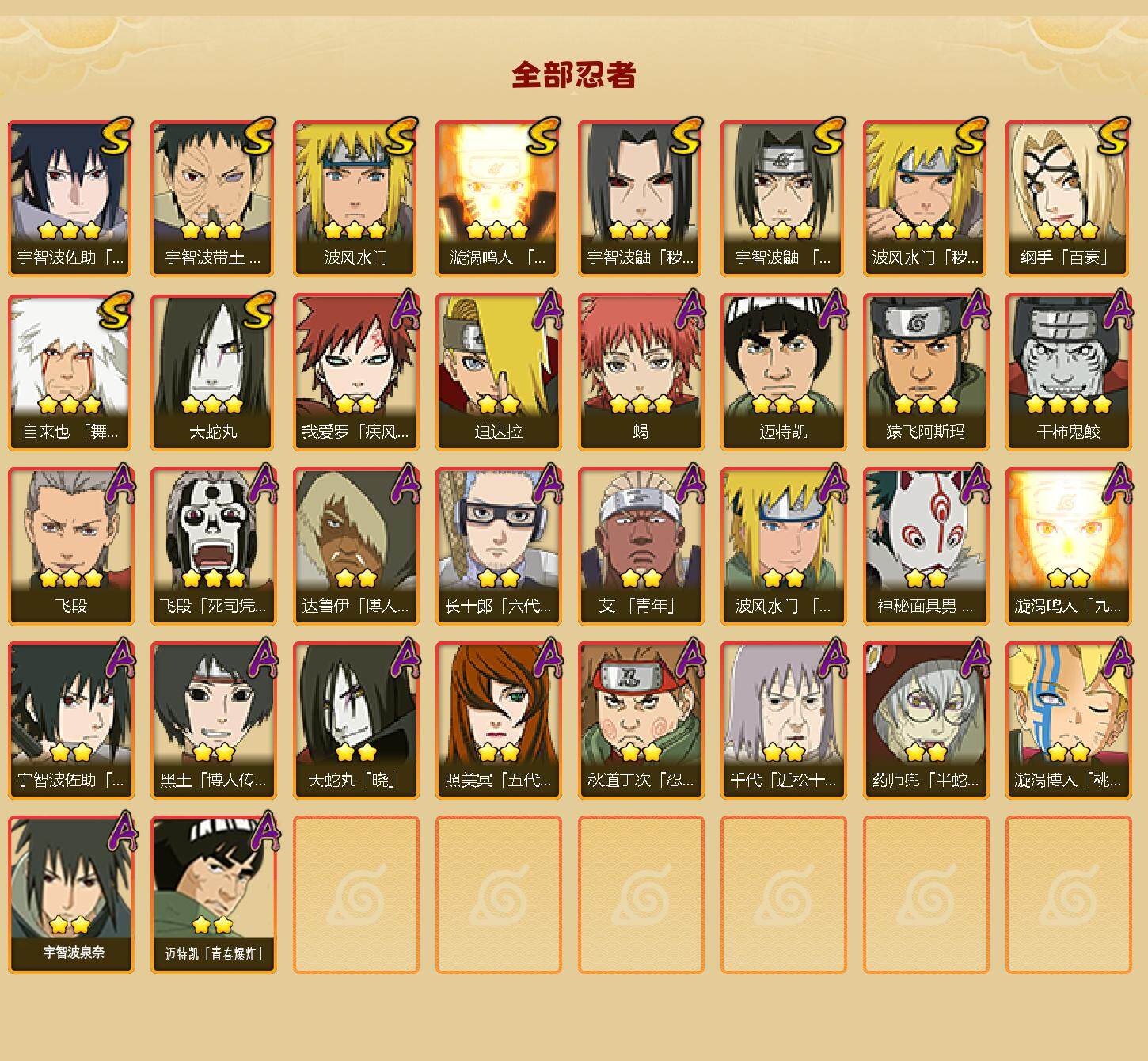 HYEY343819火影忍者账号详情图3