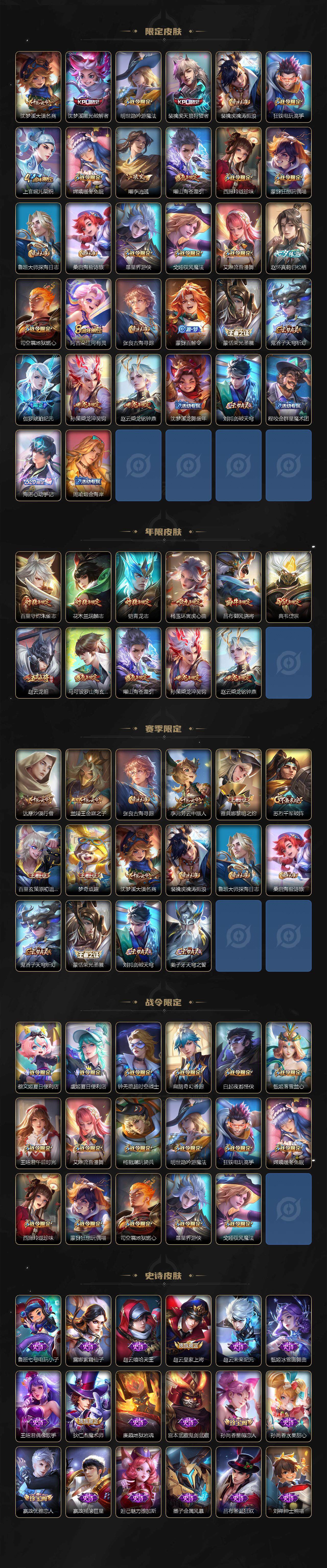 WZ033476941王者荣耀账号详情图3 WZ033476941王者荣耀账号详情图3