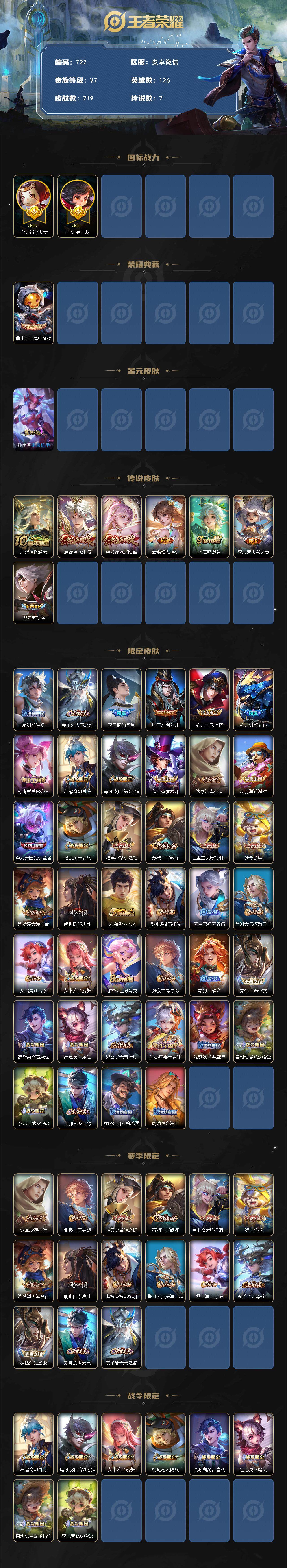 WZKG451294王者荣耀账号详情图2