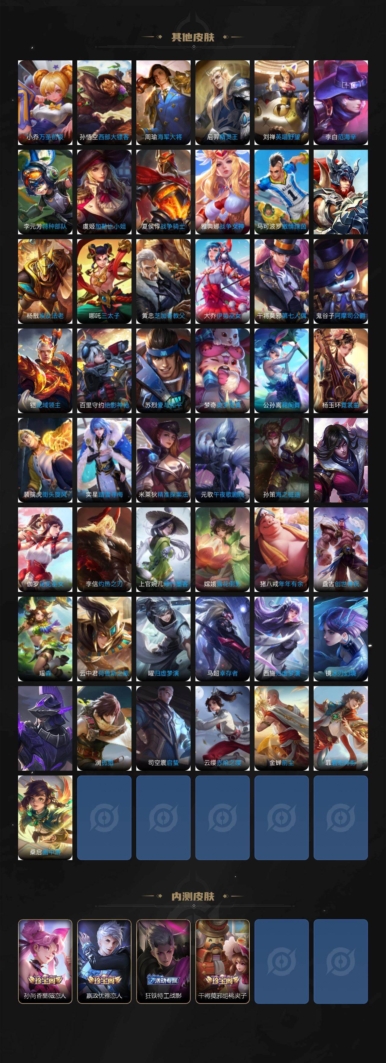 WZQYYX433182王者荣耀账号详情图6 WZQYYX433182王者荣耀账号详情图6